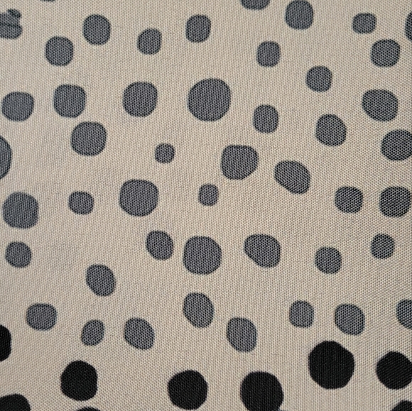 Multicolored Washable Fabric Shower Curtain-Taupe/Black/Gray/White/Blue-72x72 - Picture 4 of 5